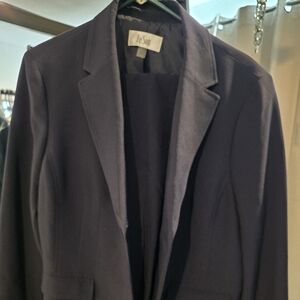 LE-SUIT  Dark Navy Single-Breasted Blazer